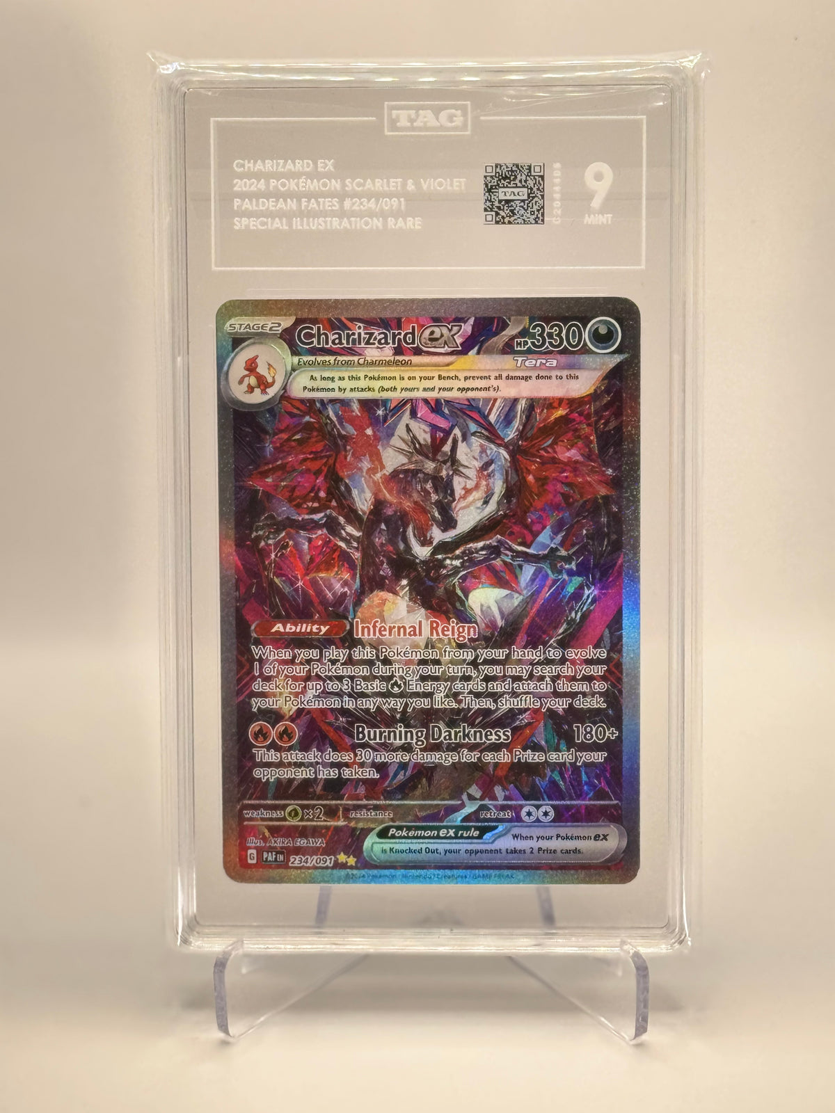 Charizard ex SIR TAG9