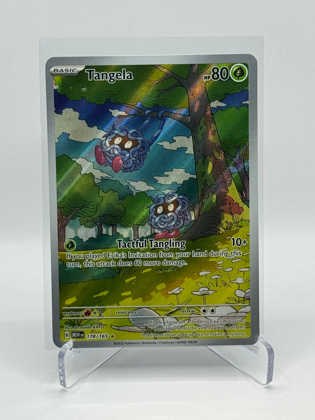 Tangela Illustration Rare