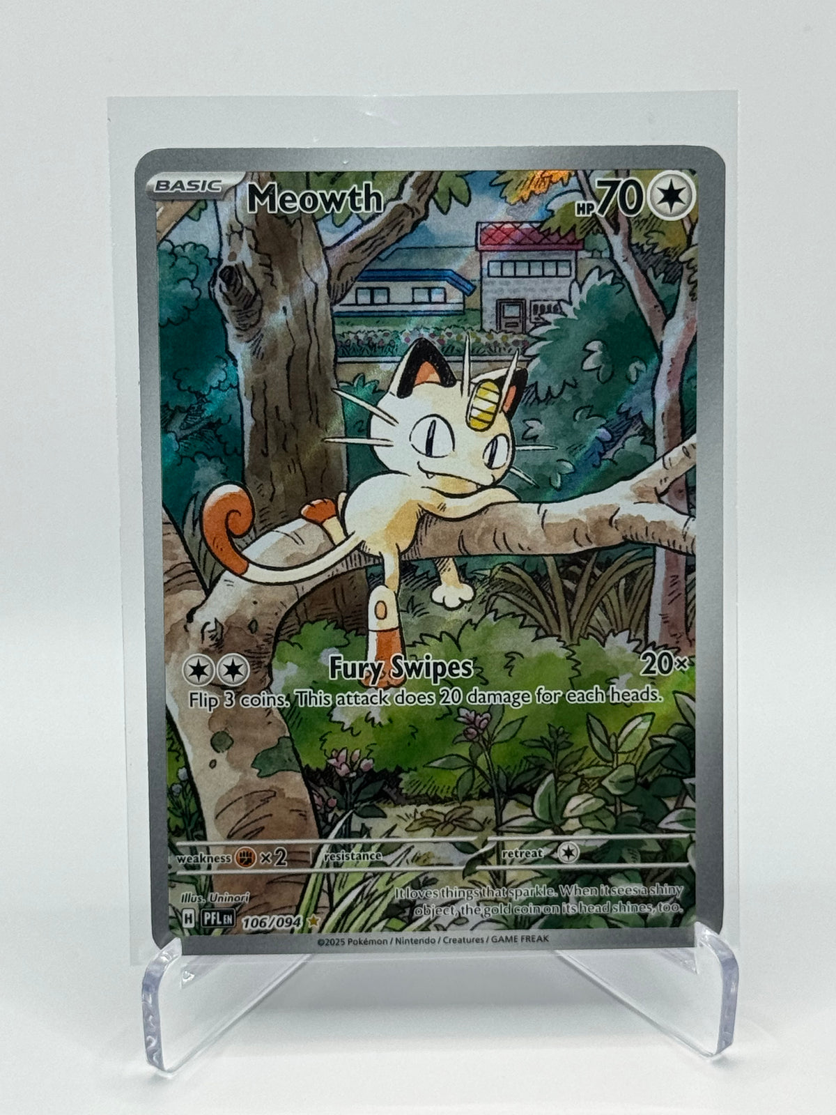 Meowth Illustration Rare