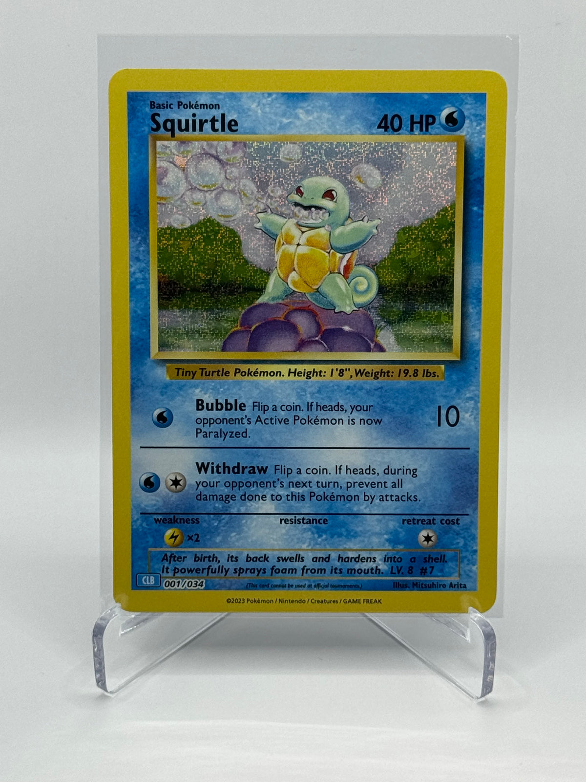 Squirtle Classic Holo