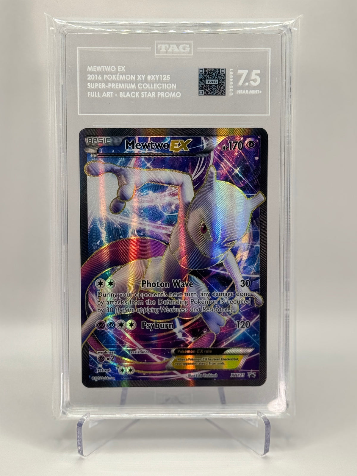 Mewtwo EX Full Art Promo TAG7.5