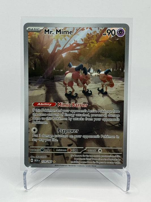 Mr. Mime Illustration Rare