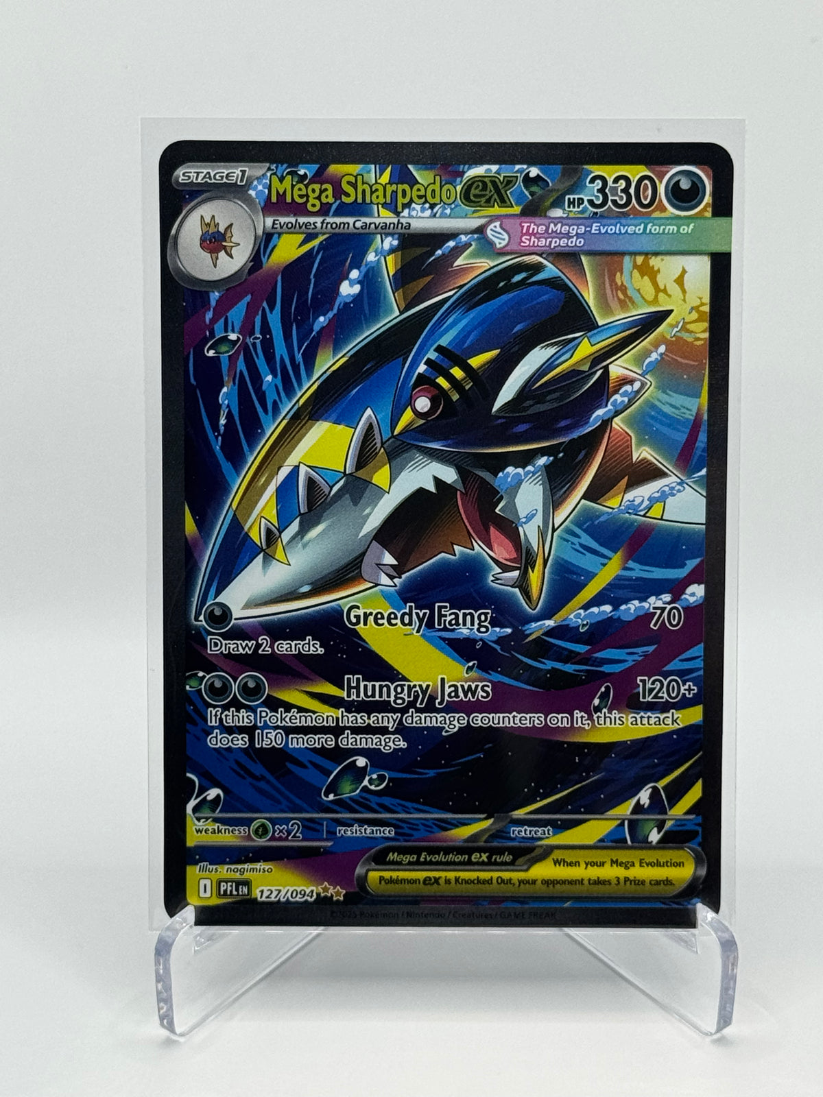 Mega Sharpedo ex Special Illustration Rare