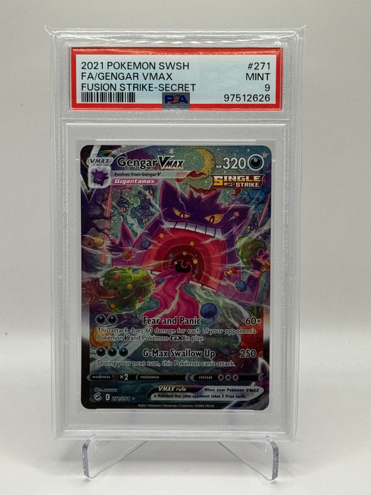 Gengar VMAX Alt Art PSA9