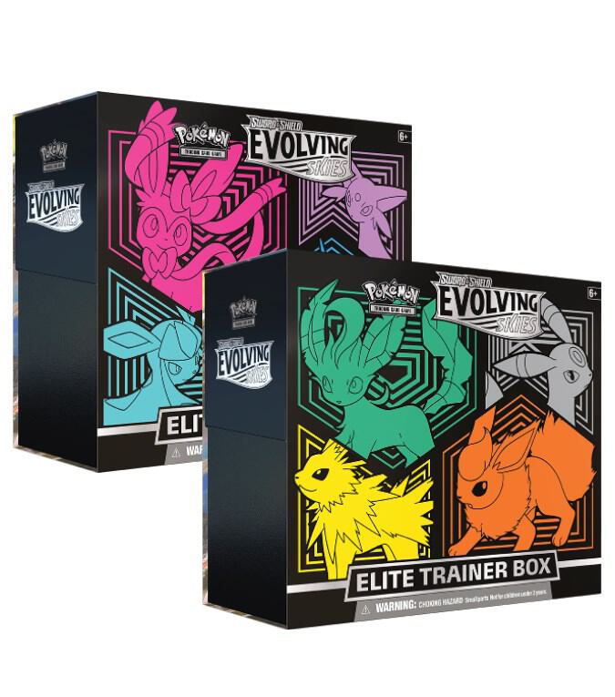 Evolving Skies Elite Trainer Box - Set of 2