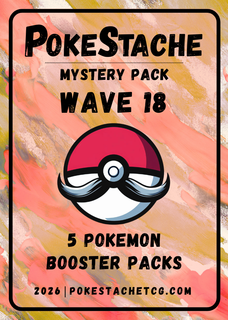 PokeStache Mystery Pack - Wave 18